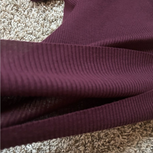 Peruvian Connection Cozy Pima Cotton Ribbed Knit Lightweight Fitted Sweater - Picture 5 of 8